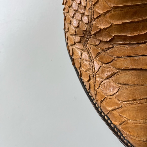 Dan Post PYTHON Leather Cowboy Boots - Picture 2 of 9